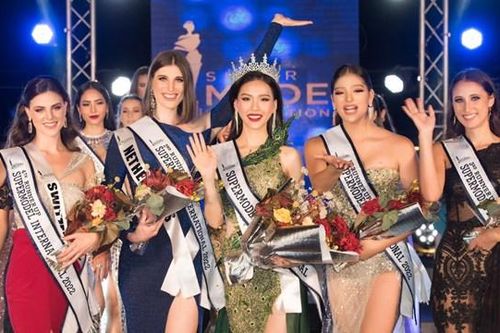 Bùi Quỳnh Hoa đăng quang Siêu mẫu Quốc tế 2022