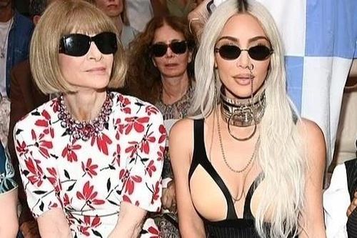 Kim Kardashian bị tổng biên tập Anna Wintour ngó lơ