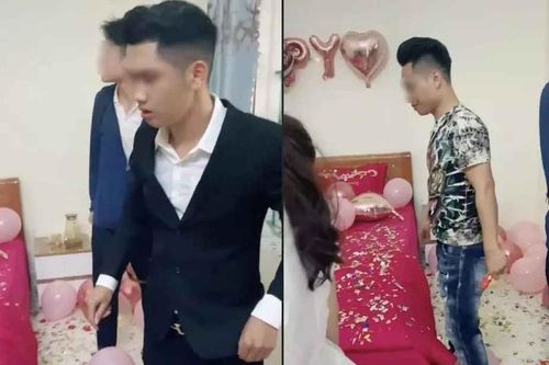 Chú rể 'giận tím người' vì nhóm bạn bắn pháo giấy khắp phòng cưới