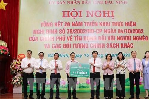 Gần 80.000 hộ gia đình Bắc Ninh thoát nghèo nhờ nguồn tín dụng chính sách xã hội