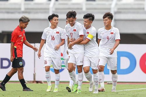 Tiền vệ Sông Lam Nghệ An kiến tạo, U20 Việt Nam giành chiến thắng đậm trước U20 Đông Timor