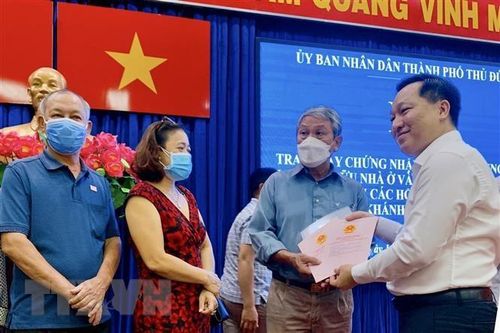 Người dân Thủ Thiêm khu 4,39ha nhận được nhà, đất tái định cư
