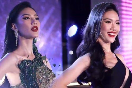 Bùi Quỳnh Hoa cực 'cháy' tại chung kết Supermodel International: Dùng son đỏ là 'bất bại'