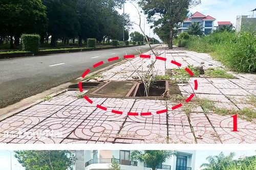 Thay mới nắp cống bị hư hỏng