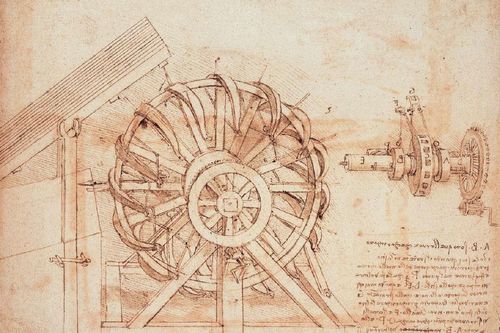 Phát minh xe tự vận hành và những thiết bị bay của Leonardo da Vinci