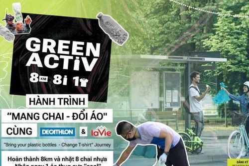 Ngày Làm sạch thế giới: Cùng La Vie và Decathlon 'Mang chai - Đổi áo'