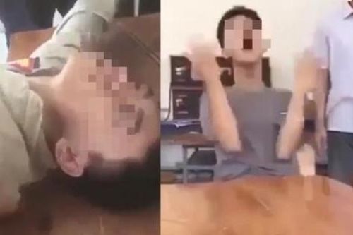 Hai nam sinh co giật trong lớp học sau khi hút thuốc lá điện tử