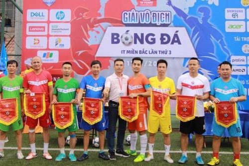 Giải vô địch bóng đá IT miền Bắc: Kết nối doanh nghiệp công nghệ