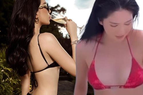 'Nóng 1000 độ' trước hậu trường chụp ảnh bikini của 'Nữ hoàng nội y' Ngọc Trinh