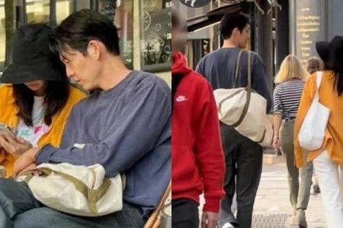 Kim Woo Bin và Shin Min Ah lộ ảnh hẹn hò tình tứ ở Paris