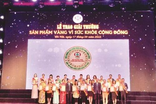 Dược phẩm Abipha đạt giải thưởng 'Sản phẩm Vàng vì sức khỏe cộng đồng'