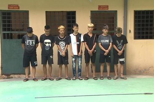 Đi 'dằn mặt' đối thủ, nhóm thanh niên dùng phóng lợn tấn công CSHS