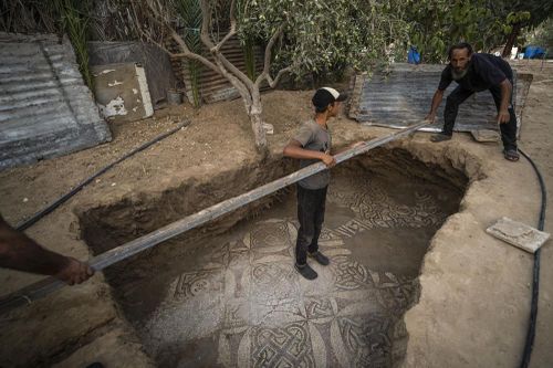 Phát hiện báu vật hiếm thấy ở Dải Gaza