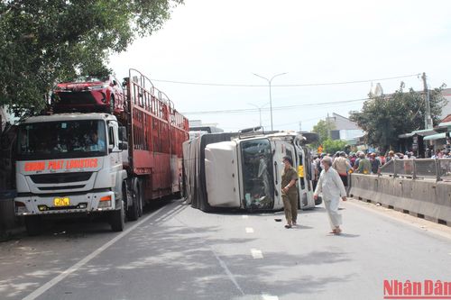 Bình Thuận: Tai nạn giao thông làm 2 người chết, 1 người bị thương nặng