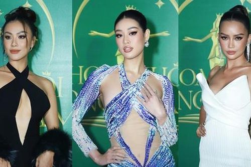 Ngọc Châu, Khánh Vân, Kim Duyên gợi cảm trên thảm đỏ
