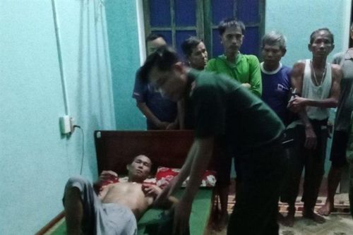 Tàu cá Quảng Trị chìm trên biển nghi bị ném thuốc nổ