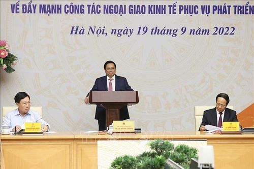 Thủ tướng: Tiếp tục quyết liệt xây dựng nền ngoại giao kinh tế phục vụ phát triển