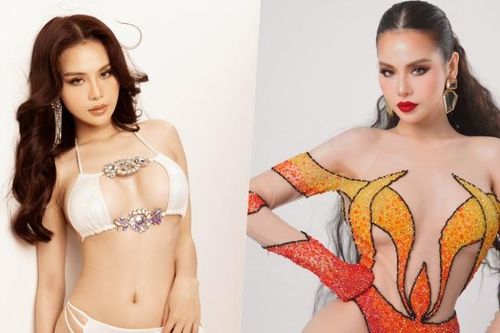 Thùy Trâm khoe body trong bộ ảnh bikini 'rực lửa'