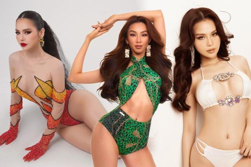 Thùy Trâm xổ ảnh bikini mặn chát: Khát khao giấc mộng nối gót Thùy Tiên đi thi Miss Grand