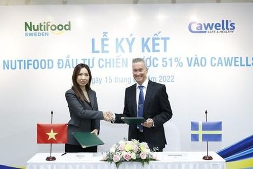Nutifood nắm quyền chi phối một doanh nghiệp châu Âu