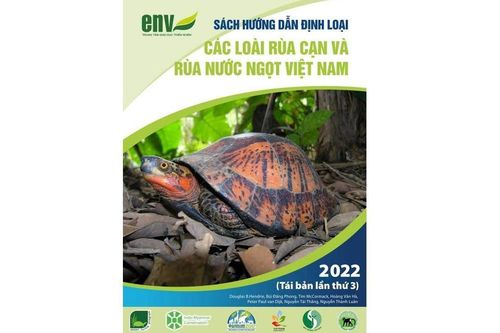 Ra mắt 'Sách hướng dẫn định dạng các loài rùa cạn và rùa nước ngọt Việt Nam 2022'
