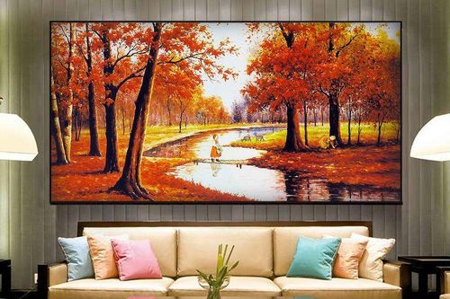 Cách trang trí phòng khách đậm chất thu đơn giản, đẹp mắt