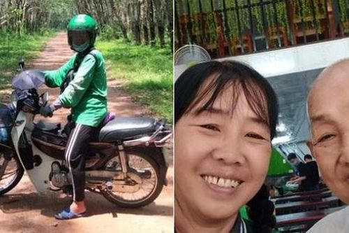 Nữ tài xế 54 tuổi chạy xe chăm mẹ già