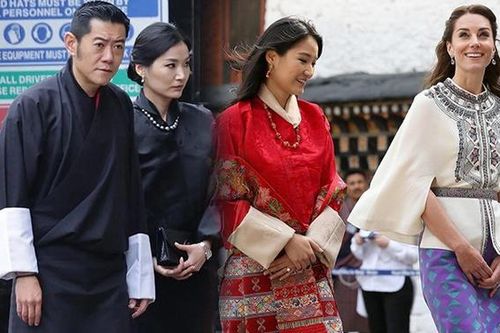 Hoàng hậu Bhutan tỏa sáng trong mọi khung hình