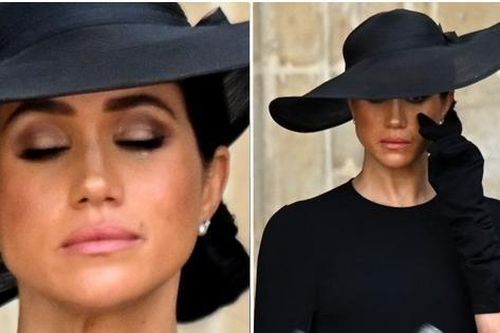 Có đúng Meghan Markle là người duy nhất rơi nước mắt ở tang lễ Nữ hoàng Elizabeth II?