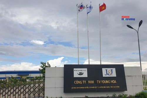 Hải Dương: Công ty Young Hoa Vina bị xử phạt 200 triệu đồng