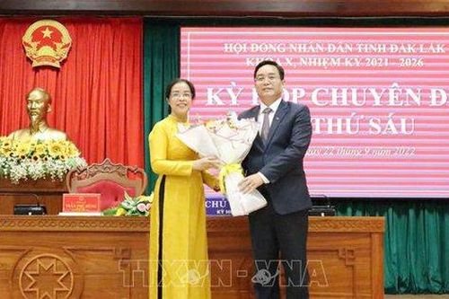 Nữ Trưởng Ban Tuyên giáo Tỉnh ủy Đắk Lắk được bầu làm Chủ tịch HĐND tỉnh