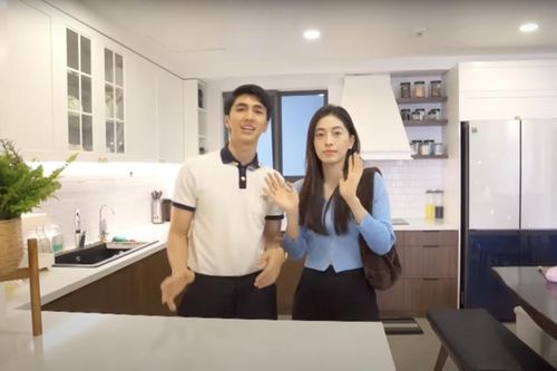 Nội thất hiện đại trong căn hộ tân hôn của Bình An - Phương Nga