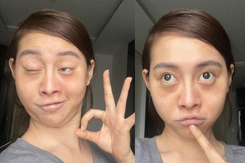 TikToker Việt Phương Thoa cố tình lộ mặt mộc nhìn 'giật mình'