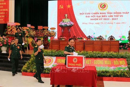 Ông Phan Hoàng Nam tái đắc cử Chủ tịch Hội Cựu chiến binh tỉnh Đồng Tháp