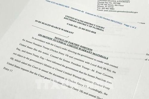 Tòa án Mỹ cho phép Bộ Tư pháp tiếp tục điều tra cựu Tổng thống Donald Trump