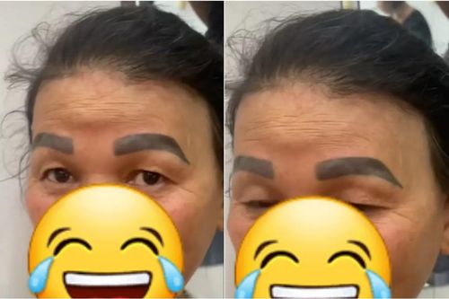 Bỏ tiền ra làm lông mày nhưng sau đó ai cũng 'khóc thét' khi nhìn thành quả của người phụ nữ