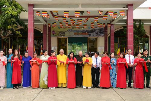 Khai mạc 'Không gian văn hóa Hồ Chí Minh' tại chùa Long Hoa (quận 7)