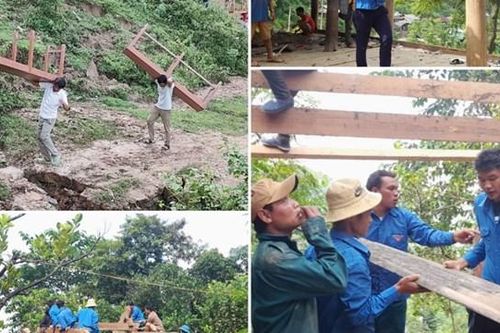 Những bản làng xác xơ sau lũ