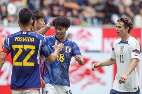 Tuyển Nhật Bản thắng Mỹ 2-0