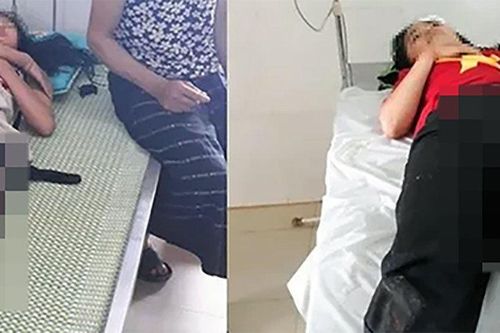 Xe đạp điện lao xuống suối, 3 học sinh thương vong