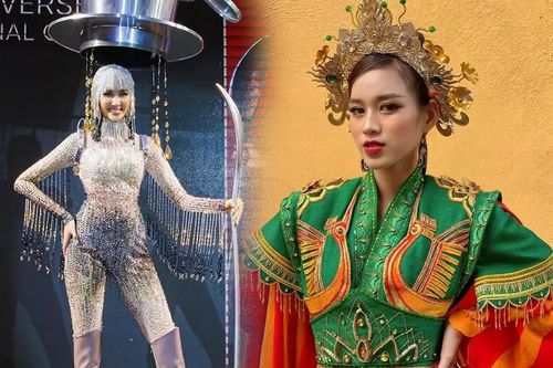 Loạt trang phục dân tộc xa rời với bản vẽ: Của Hoàng Thùy vẫn chưa phải tệ nhất