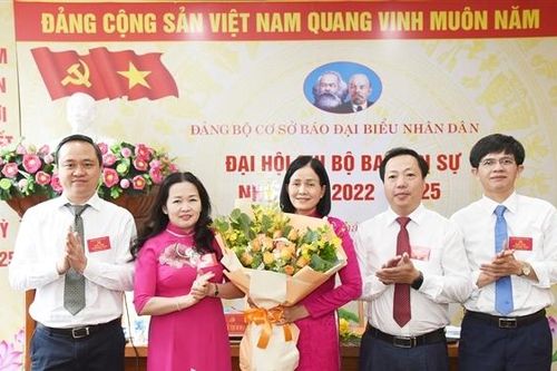 Đại hội Chi bộ Ban Trị sự, Đảng bộ cơ sở Báo Đại biểu Nhân dân nhiệm kỳ 2022 – 2025