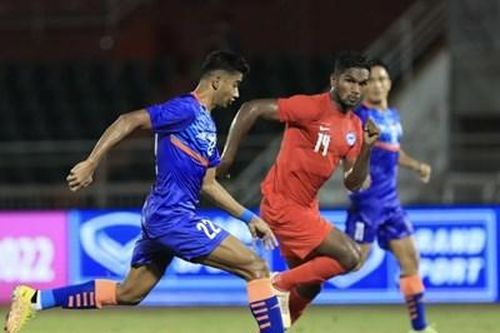 Kết quả trận Singapore - Ấn Độ: Bất phân thắng bại