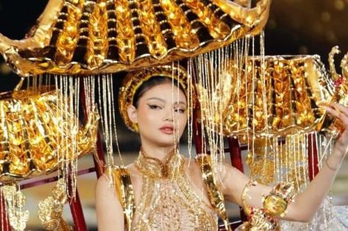 Trang phục dân tộc tại Hoa hậu Hòa bình Việt Nam 2022