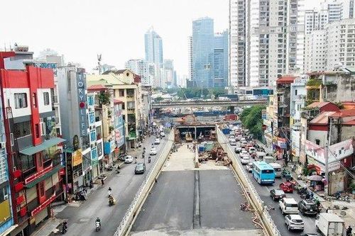 Hầm chui Lê Văn Lương - Tố Hữu trị giá 700 tỷ đồng trước ngày thông xe