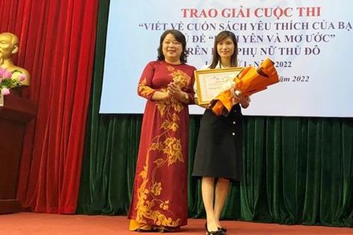 Trao giải cuộc thi 'Viết về cuốn sách yêu thích của bạn' năm 2022