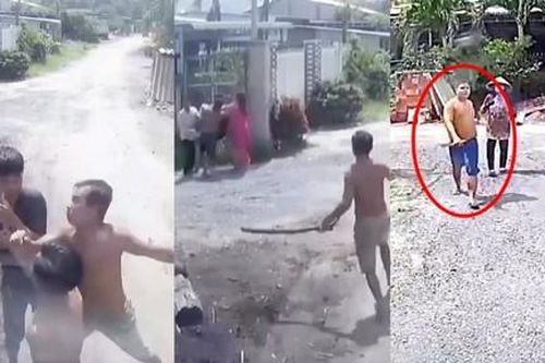 Tài xế xe tải bị nhóm người đánh hội đồng vì cán trúng… đống cát