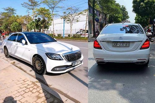 Đại gia Hà Nội 'cưỡi' Mercedes-Benz S-Class sang chảnh... dán biển số