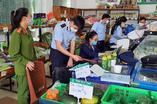 Đồng loạt kiểm tra, xử lý hành vi kinh doanh rau, củ, quả không rõ nguồn gốc