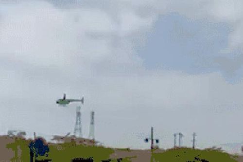 Trực thăng chở quan chức bị rơi vì vướng dây điện